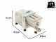 Fimar Lilly PF15E - Professionelle 2-in-1-Nudelmaschine - Kneten und Extrudieren