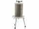 Premium Line Carezza - Hydropresse f&uuml;r Obst 40 L - Beh&auml;lter aus Edelstahl