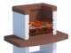 Linea VZ Toscana - Grillkamin - f&uuml;r Holz und Holzkohle