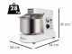 Resto Italia Pina Line MO 10 VV - Spiralkneter mit variabler Geschwindigkeit - 6 kg