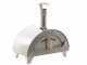 AgriEuro Premium Line Quattro Stagioni Holzbackofen aus Edelstahl - f&uuml;r 1 Pizza