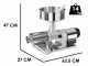 Tre Spade BIG-2P Elegant - Elektrische Tomatenpresse - 480W