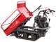 Blue Bird 310-SHL 1200 - H&auml;cksler mit Raupenantrieb und Motorschubkarre  -  Loncin G420F Motor