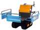 EuroMech EM500H-Agri - Raupendumper mit ausziehbare Mulde - 500 kg Nutzlast