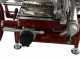 BERKEL B2 rot - Aufschnittmaschine mit Schwungrad mit Sockel - Messer 265 mm aus verchromtem Stahl