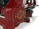 BERKEL TRIBUTE Rot - Schwungrad Aufschnittmaschine mit Sockel mit Messer aus verchromtem Stahl 300 mm