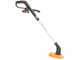 WORX twin pack WG927E - Akku-Rasenm&auml;her / Rasentrimmer - 40V - 2x 2Ah