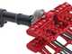Lisam Swing 36V - Elektrischer Olivenr&uuml;ttler mit Batterie - Mit 8 + 8 Carbonzinken - Teleskopstange - 220-300 cm