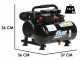 Fiac SUPERSILENT 6/1 - Tragbarer Luftkompressor 1PS - 6 l