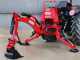 GeoTech Pro BHF 95 - Heckbagger f&uuml;r Traktor - fest