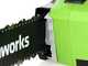 Greenworks GD40CS15K4 - Akku-Astkettens&auml;ge - Schwert 35 cm - 40V 4Ah