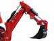 GeoTech Pro BHF 225 - Heckbagger f&uuml;r Traktor - fest