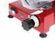 Celme BETA 250 Rot - Aufschnittmaschine mit Stahlklinge 250 mm
