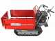 GeoTech Pro GeoPorter 630E Hydro - Raupendumper - Hydraulische ausziehbare Mulde 600Kg