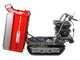 GeoTech Pro GeoPorter 630E Hydro - Raupendumper - Hydraulische ausziehbare Mulde 600Kg