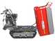 GeotechPro GeoPorter 630E Hydro - Raupendumper - Hydraulische ausziehbare Mulde 600Kg