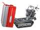 GeotechPro GeoPorter 630E Hydro - Raupendumper - Hydraulische ausziehbare Mulde 600Kg