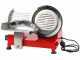 Celme ALFA 220 rot - Aufschnittmaschine mit Stahlklinge 220 mm