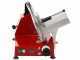 Celme ALFA 250 Rot - Aufschnittmaschine mit Stahlklinge 250 mm