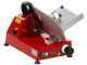 Celme ALFA 250 Rot - Aufschnittmaschine mit Stahlklinge 250 mm