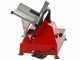 Celme ALFA 250 Rot - Aufschnittmaschine mit Stahlklinge 250 mm