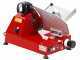 Celme ALFA 250 Rot - Aufschnittmaschine mit Stahlklinge 250 mm