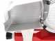 Celme ALFA 250 Rot - Aufschnittmaschine mit Stahlklinge 250 mm