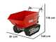 GeoTech Pro GeoPorter 630D - Raupendumper - Dumper-Mulde 600Kg