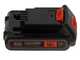 Black &amp; Decker BETL1820L-QW - Akku-Bodenhacke 18V 2Ah + Gratis 18-V-Akku 2 Ah
