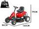 Troy-Bilt TB 76T-S - Aufsitzrasenm&auml;her - mit Seitenauswurf - Motor 382 cm&sup3;