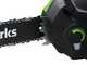 Greenworks GD48CS36K4 - Akku-Kettens&auml;ge - Schwert 36 cm - 48V 4Ah
