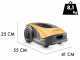 Stiga A 500 - M&auml;hroboter - mit 2 Ah E-Power Akku