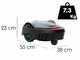 Gardena Smart SILENO City 250 - M&auml;hroboter- Bedienung &uuml;ber Gardena Smart App - Schnittbreite 16 cm