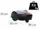 PROMO Gardena Smart SILENO City 250 - M&auml;hroboter- Bedienung &uuml;ber Gardena Smart App - Schnittbreite 16 cm