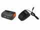 Gardena AquaBrush Patio 03/18V P4A - Akku-Multi-Reiniger - mit Starterkit 18V - 2.5Ah