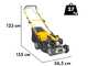 Stiga Combi 48 S - Benzin Rasenm&auml;her mit Radantrieb - 3 in 1 - Motor ST 140