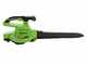 Greenworks GD40BVII - Akku-Laubbl&auml;ser und -sauger - 40V/4A