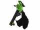 Greenworks GD40BVII - Akku-Laubbl&auml;ser und -sauger - 40V/4A