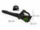 Greenworks GD48AB - Axial-Akku-Laubbl&auml;ser - 48V/4Ah