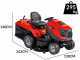 Snapper RTX122 - Rasentraktor - Briggs&amp;Stratton 724cc - Fangkorb - Mulchen