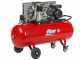 Fiac AB 150/348 - Luftkompressor mit Riemenantrieb 230V - Motor 3 PS - 150 lt