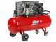 Fiac AB 150/348 - Luftkompressor mit Riemenantrieb 230V - Motor 3 PS - 150 lt