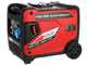 GeoTech-Pro PTGA 7500 - Leiser Inverter-Stromerzeuger mit R&auml;dern 5,8 kw - Dauerleistung 5,5 kw - 230V + ATS