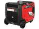 GeoTech-Pro PTGA 7500 - Leiser Inverter-Stromerzeuger mit R&auml;dern 5,8 kw - Dauerleistung 5,5 kw - 230V + ATS