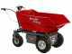 Blue Bird WB 500EH - Akku-Schubkarre - 48 V 32 Ah - Dumper-Mulde mit hydraulischem Kippsystem