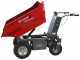 Blue Bird WB 500EH - Akku-Schubkarre - 48 V 32 Ah - Dumper-Mulde mit hydraulischem Kippsystem