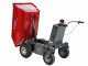 Blue Bird WB 500EH - Akku-Schubkarre - 48 V 32 Ah - Dumper-Mulde mit hydraulischem Kippsystem