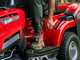 Blue Bird LT C 86M - Rasentraktor mit mechanischem Getriebe - 245-Liter-Fangkorb