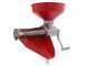 Reber 8501 N - Manuelle Tomatenpresse N.5 - Trichter und Tropfrinne aus Kunststoff