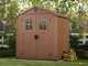 Keter Darwin braun - Gartenhaus - mit Frontfenstern - 190x183x221 cm